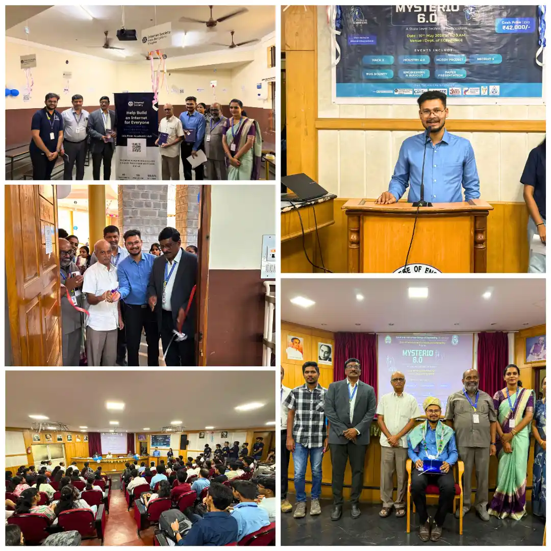 sunil kumar ks chief guest mysterio 6 jnnce